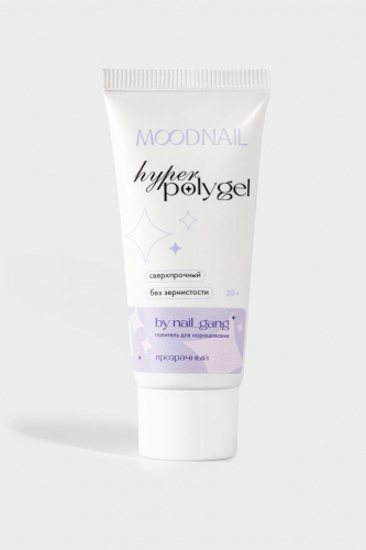 MoodNail Полигель для наращивания Молочный 30 г.