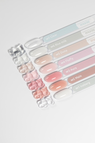MOOZ Гель для наращивания Camouflage gel №3 Aura 15 г.