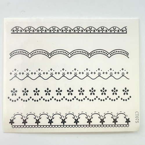 Nails Переводные картинки Y1BHC075