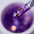 Patrisa Nail Гель для дизайна с крупным глиттером BUBBLE GEL Violety 5 гр. BD154