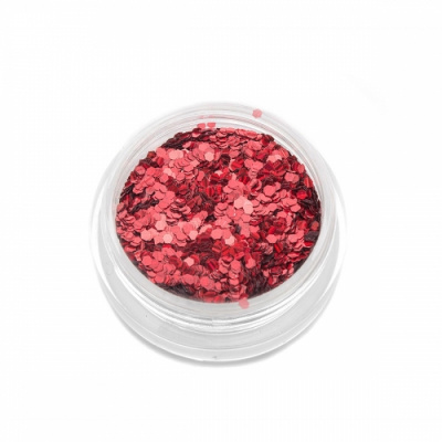 Шестигранники TNL Кошачий глаз 4 красные 10408