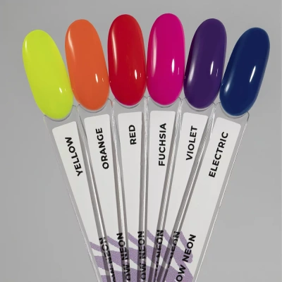 MoodNail Гель-лак Glow Neon Orange 10 г.