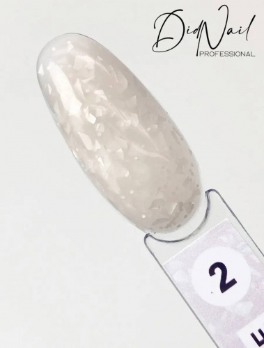 DidNail Professional Камуфлирующая база с блестками Pretty Base 2 10 мл.