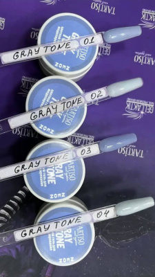 TARTISO UV Гель GREY №01 15 г.