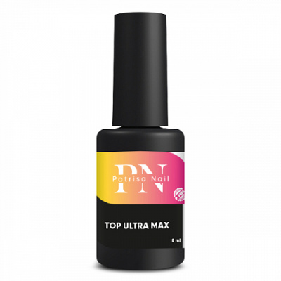 Patrisa Nail Топ Ultra MAX без липкого слоя с УФ фильтром 8 мл. BP41 Patrisa Nail Топ Ultra MAX без липкого слоя с УФ фильтром 8 мл. BP41