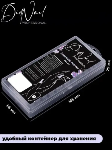 DidNail Professional Гелевые типсы для наращивания №24