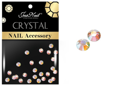 Стразы JessNail стекло ss5-2,5 мм./30 шт. в пакете Голография инд./уп.
