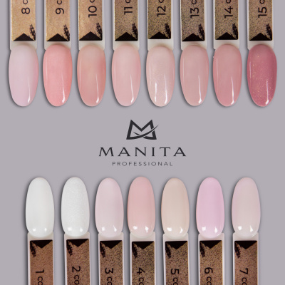 MANITA Professional База COVER BASE каучуковая камуфлирующая №09 10 мл. MANITA Professional База COVER BASE каучуковая камуфлирующая №09 10 мл.
