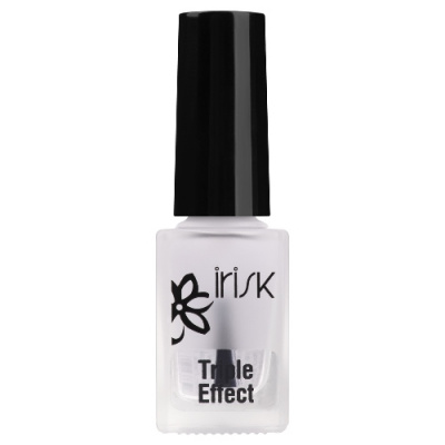 IRISK Комплекс 3 в 1: Основа под лак, покрытие и закрепитель Triple Effeсt 8 мл. С100-08-01 IRISK Комплекс 3 в 1: Основа под лак, покрытие и закрепитель Triple Effeсt 8 мл. С100-08-01