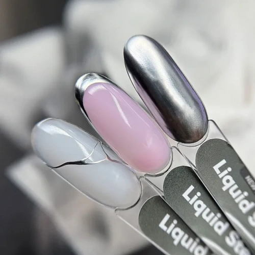 Patrisa Nail Гель-краска Liquid Steel серебро с зеркальным эффектом 5 г. AE96 Patrisa Nail Гель-краска Liquid Steel серебро с зеркальным эффектом 5 г. AE96