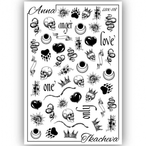 2D Слайдер-дизайн by Anna Tkacheva LUX-118