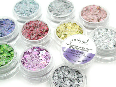 Набор акриловых пудр Justnail Twinkle Holiday (Y1EZ9500) 10 шт./6 гр. набор Набор акриловых пудр Justnail Twinkle Holiday (Y1EZ9500) 10 шт./6 гр. набор