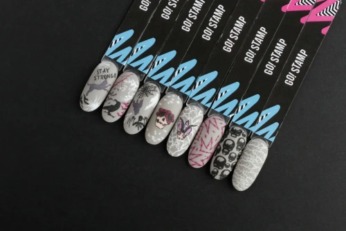 Go Stamp Пластина для стемпинга 257 Dark Secret