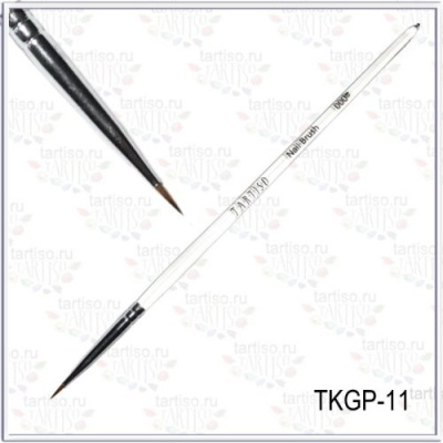TARTISO кисть для дизайна 000 прозрачная ручка TKGP-11