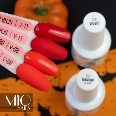 MIO Nails Гель-лак Основная палитра V-08 Обжигающий Рио 8 мл.