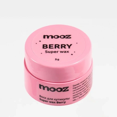 MOOZ Воск для кутикулы Super wax Berry 5 г.