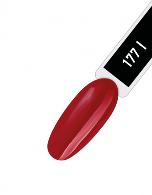 IQ Beauty Лак для ногтей с биокерамикой Nail Polish PROLAC+bioceramics 177 Hypnosis Red trap 12,5 мл.