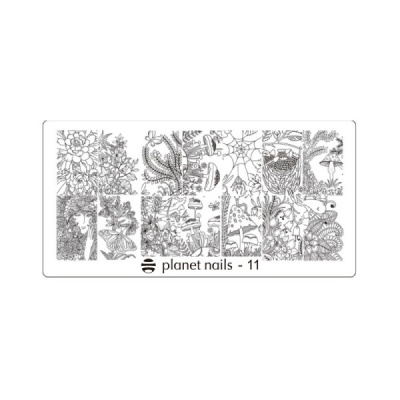 Planet Nails Пластина для Stamping Nail Art №11 23088/11