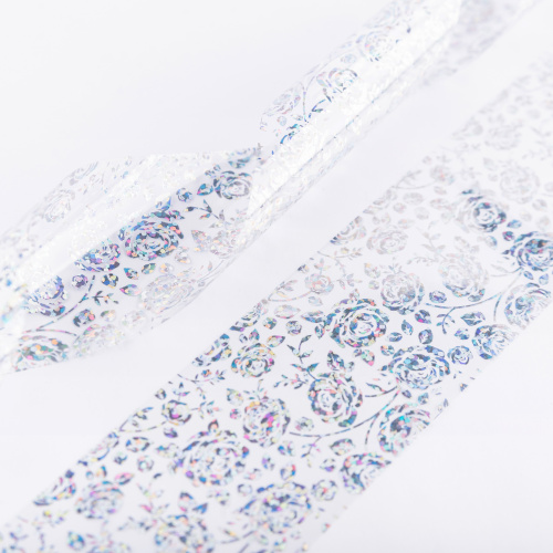 TNL Фольга для литья голографические розы