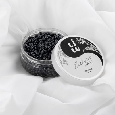 LILU Воск полимерный для лица в банке Exclusive Wax 140 гр. Черный 01-1140 (01) LILU Воск полимерный для лица в банке Exclusive Wax 140 гр. Черный 01-1140 (01)