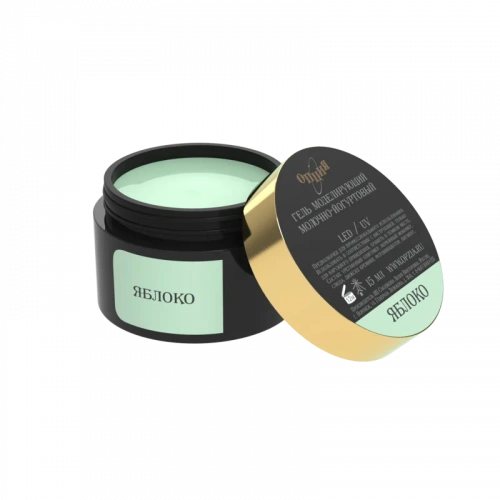 Опция Гель моделирующий самовыравнивающийся молочно-йогуртовый Яблоко 15 мл.