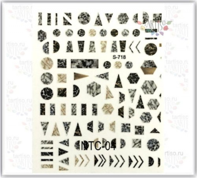 Наклейки Tartiso Цветные NTC-04 Наклейки Tartiso Цветные NTC-04