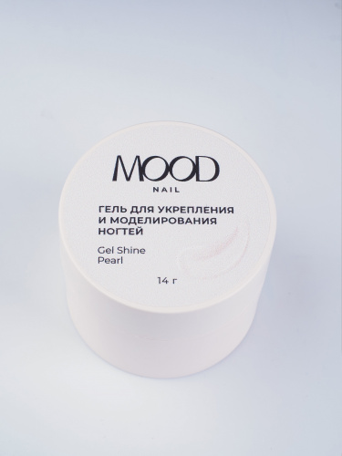 MoodNail Гель для наращивания Жемчужный блеск 15 г.