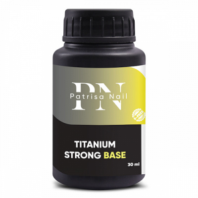 Patrisa Nail Titanium Strong Base база для гель-лака средняя вязкость 30 мл. BP49 Patrisa Nail Titanium Strong Base база для гель-лака средняя вязкость 30 мл. BP49