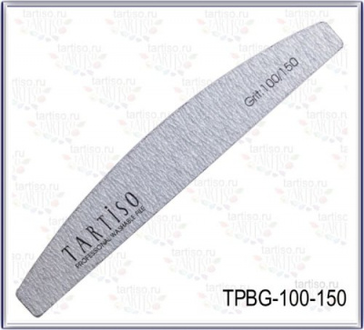 TARTISO Пилка 100/150 лодка серая TPBG-100-150 20 шт./уп.