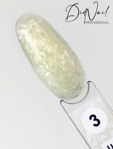 DidNail Professional Камуфлирующая база с блестками Pretty Base 3 10 мл.