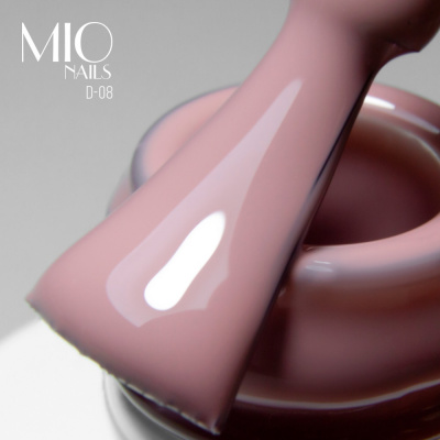 MIO Nails Гель-лак Основная палитра D-08 Какао с молоком 8 мл.