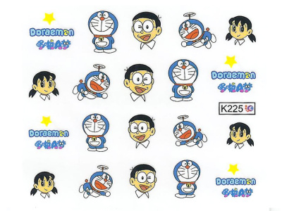 Nails Переводные картинки Y1BHK225