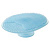 IRISK Терка-скраб силиконовая для лица и тела овальная Голубая В370-01 (07)