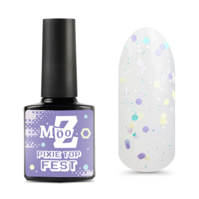 MOOZ Pixie Top Fest глянцевый топ без липкого слоя 9 мл. OB39
