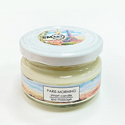 SMART Умная свеча для ухода за кожей 100 мл. Утро в Париже SMART Умная свеча для ухода за кожей 100 мл. Утро в Париже