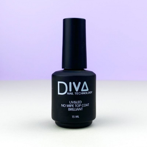 DIVA Топ No Wipe Top Coat Brilliant 15 мл.