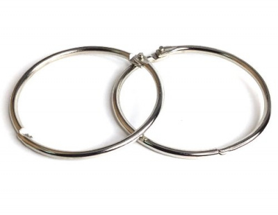 Кольцо металлическое для палитр (2 штуки) TARTISO 65 мм. KMDP-2B