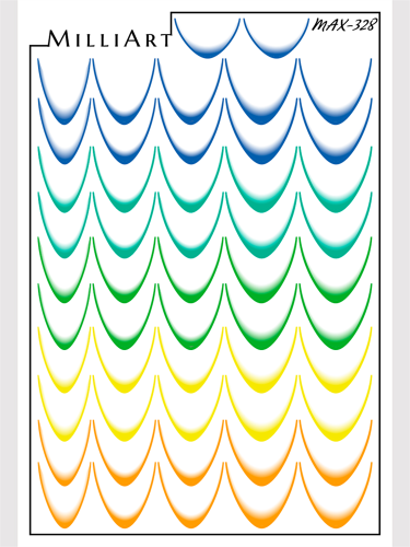 Слайдер-дизайн MILLIART NAILS MAX-328