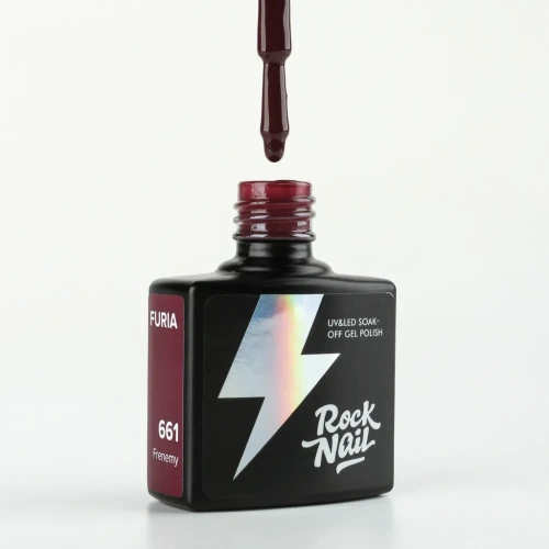 RockNail Гель-лак Furia 661 Frenemy 10 мл.