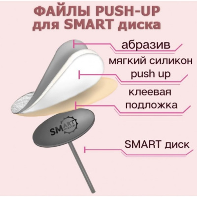 SMART Файлы диск M PUSH UP 25 шт. абразивность P180