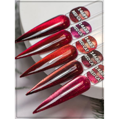 Planet Nails Гель-лак Red Cat 14689 8 мл.