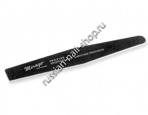 Пилка Mirage ромб, черная (80/100)