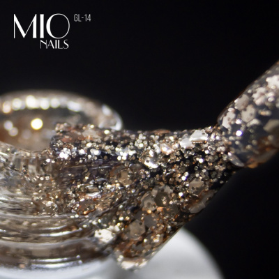 MIO Nails Гель-лак Основная палитра GL-14 Императорский топаз 8 мл.