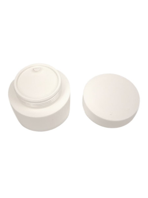 Баночка для геля белая матовая 50 г.