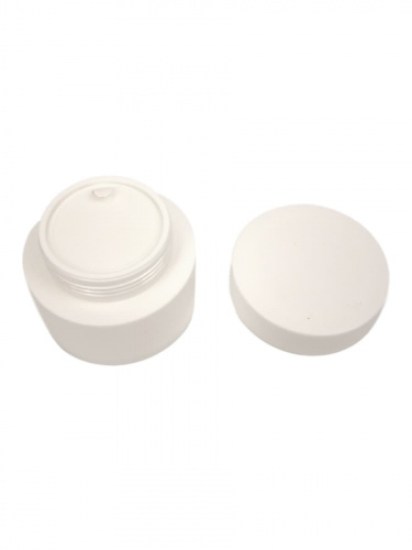 Баночка для геля белая матовая 50 г.