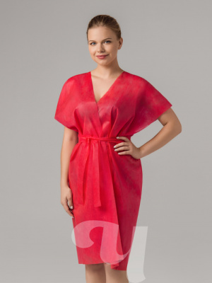 ЧИСТОВЬЕ Халат-кимоно спанбонд розовый 10 шт./уп. 01-567