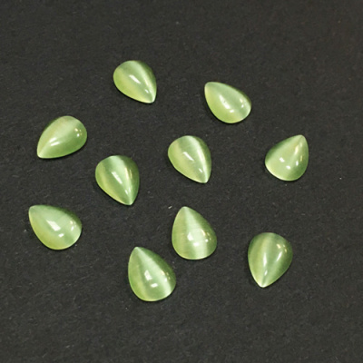 Камни кошачий глаз Y1CL309 (зеленый)