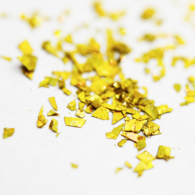 Камифубуки K132 Осколки мелкие золотая голография 5 гр. NE122