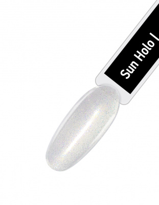 IQ Beauty Укрепитель ногтей хайлайтер эффект с УФ-фильтрами Sun Highlighter 01 Sun Holo 12,5 мл.