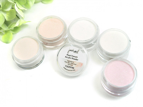 Набор акриловых пудр Justnail Pearl French (Y1EZ9700) 5 шт./6,5 гр. набор